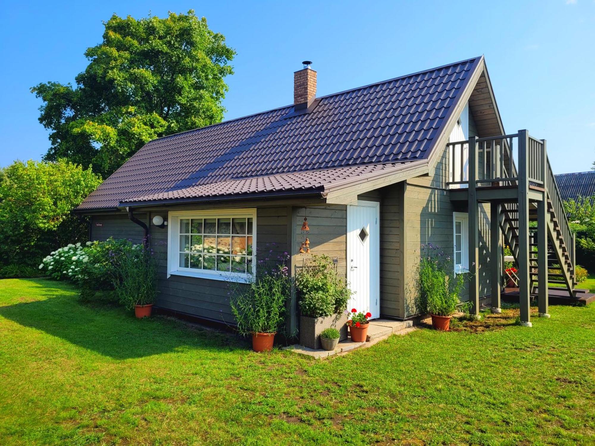 Villa Namins Pie Juras Lapmežciems Exterior foto